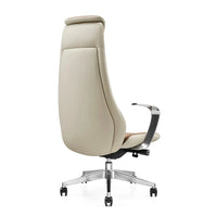 HKM-021075 Ergonomic High Back Executive Chair with Multi-Functional Design and PU Leather Upholstery