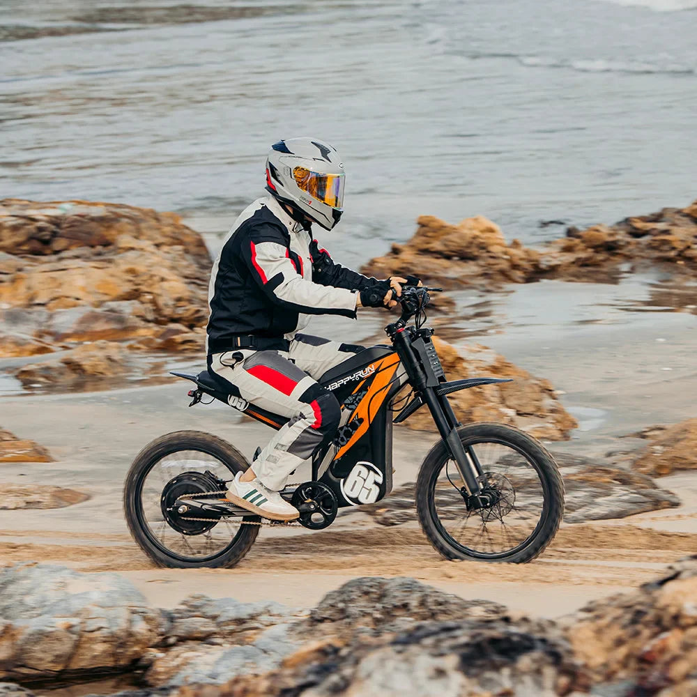 HKM-021139 Upgraded Long-Range 6500W Electric Off-Road Mountain E-Bike - Model G300 Pro