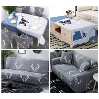 HKM-021267 Geometric Patterned Sofa Cover for Modern Living Room Décor