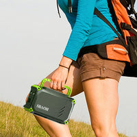 HKM-021267 Portable 110V Power Station, 148Wh Solar Generator, 40000mAh Battery Backup for Camping and Emergency Use