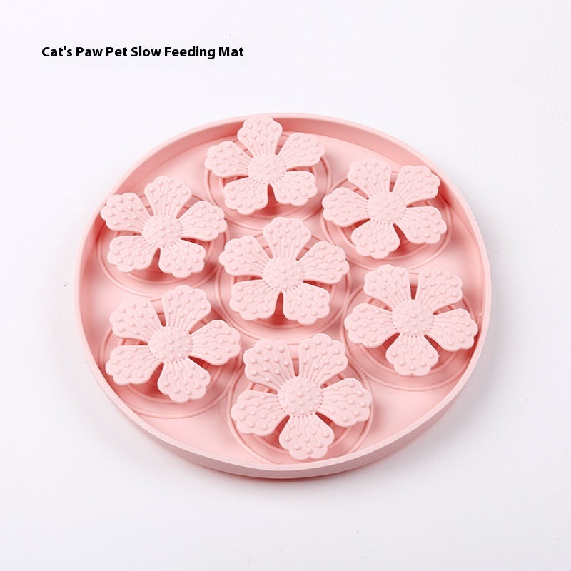 HKM-0213309 Silicone Pet Licking Pad Suction Bowl in Various Colors for Dogs and Cats