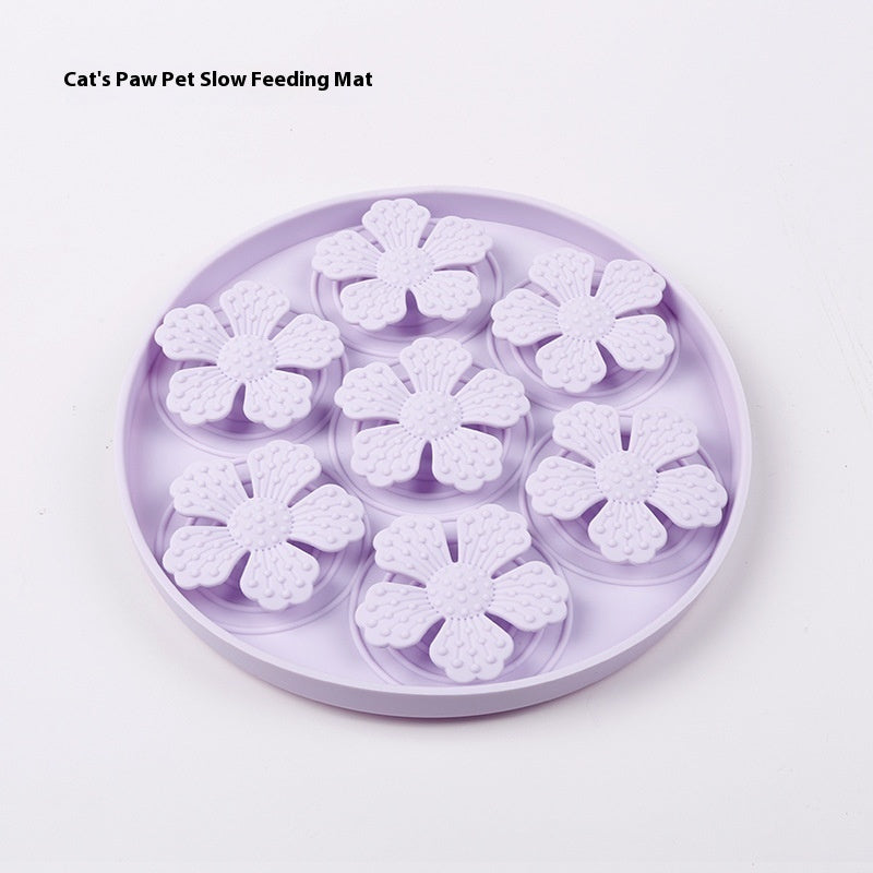 HKM-0213309 Silicone Pet Licking Pad Suction Bowl in Various Colors for Dogs and Cats