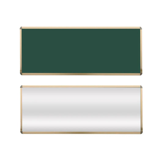 HKM-021331 Customisable Classroom Chalk Blackboard - 100x200cm Green and Black