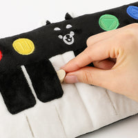 HKM-0213949 Plush Piano Hidden Food Interactive Dog Toy - 25cm, 50g
