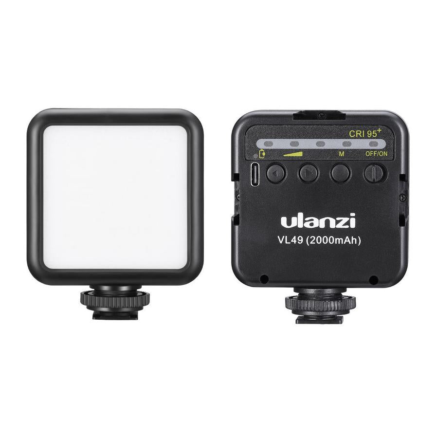 HKM-021395 Portable Mini LED Photography Light with Built-in Lithium Battery for Video and Interview Use