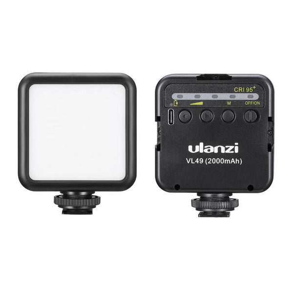 HKM-021395 Portable Mini LED Photography Light with Built-in Lithium Battery for Video and Interview Use