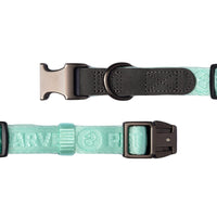 HKM-0214589 Adjustable Neoprene Padded Dog Collar with Side-Release Buckle and D-Ring, 1 Inch Wide