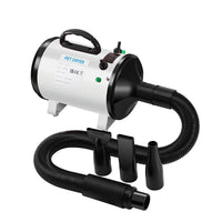 HKM-021459 High Velocity Low Noise Pet Dryer for Cats and Dogs - 3200W Metal Surface Blower