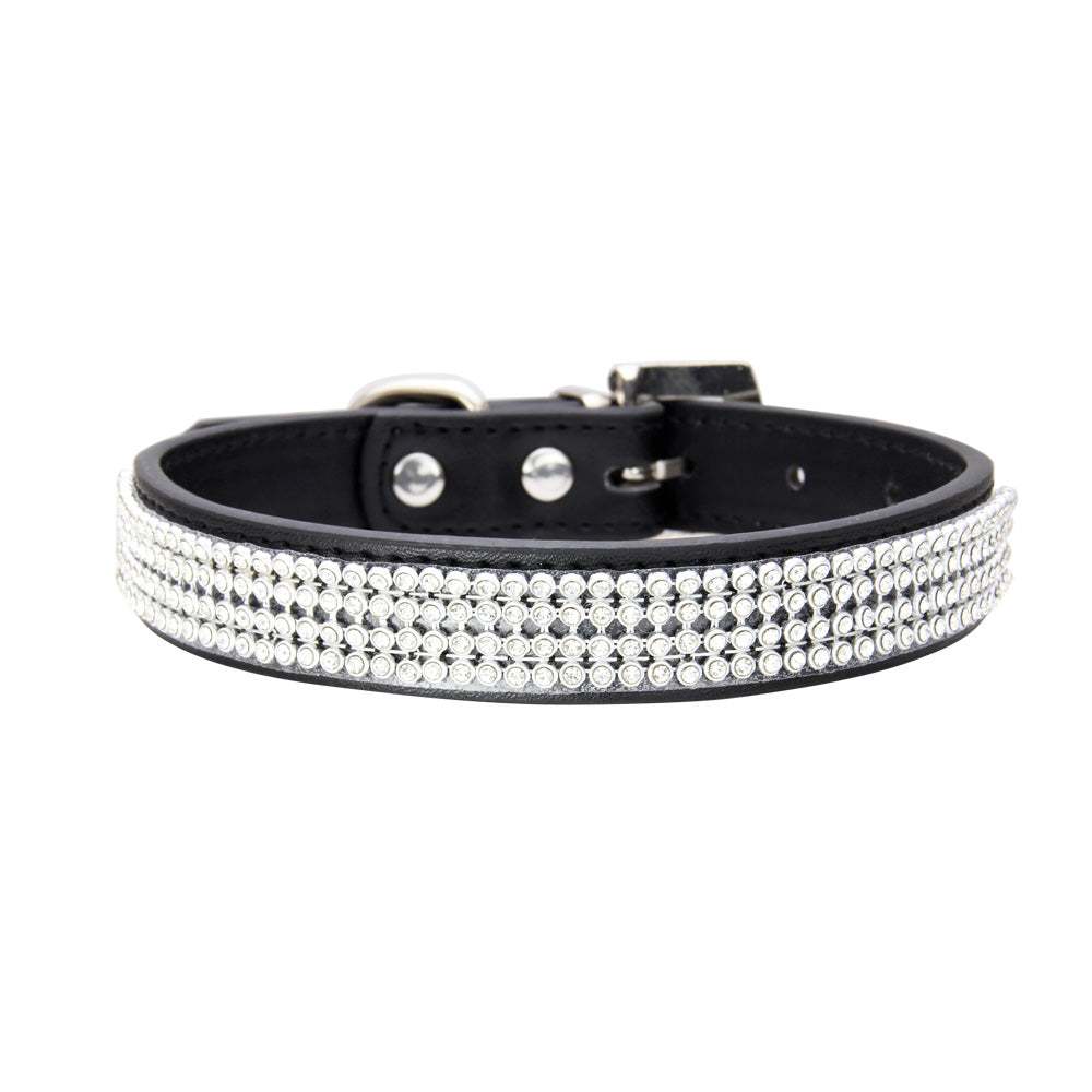 HKM-0215101 Waterproof PU Fabric Pet Drill Collar - Available in Multiple Sizes