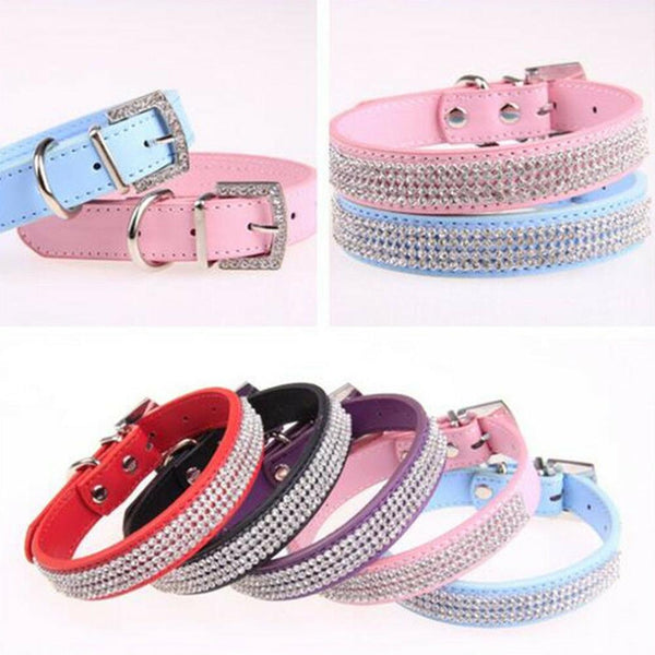 HKM-0215101 Waterproof PU Fabric Pet Drill Collar - Available in Multiple Sizes