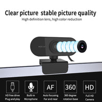 HKM-021523 High-Definition Autofocus Webcam for Clear Video Conferencing