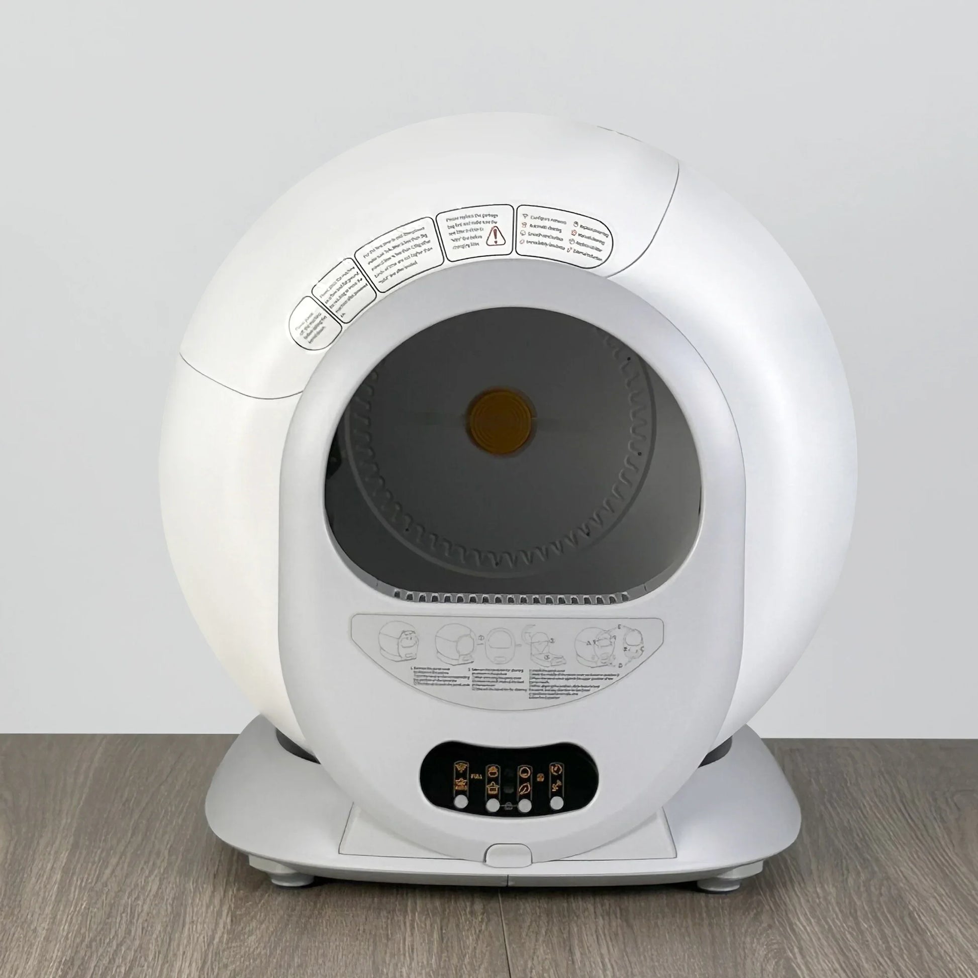 HKM-021651 Automatic Self-Cleaning Cat Litter Box, Eco-Friendly Design, Odor Control, Large 65L Capacity, Easy Maintenance