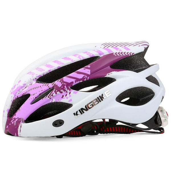 HKM-021715 Reflective Riding Helmet with Integrated Rear Taillight for Enhanced Visibility