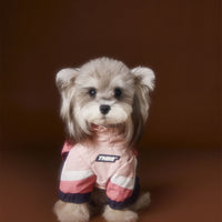 HKM-0217661 Bichon Schnauzer Teddy Four-Legged Sportswear with Traction Rope Buckle, Casual Pet Clothing in Various Sizes