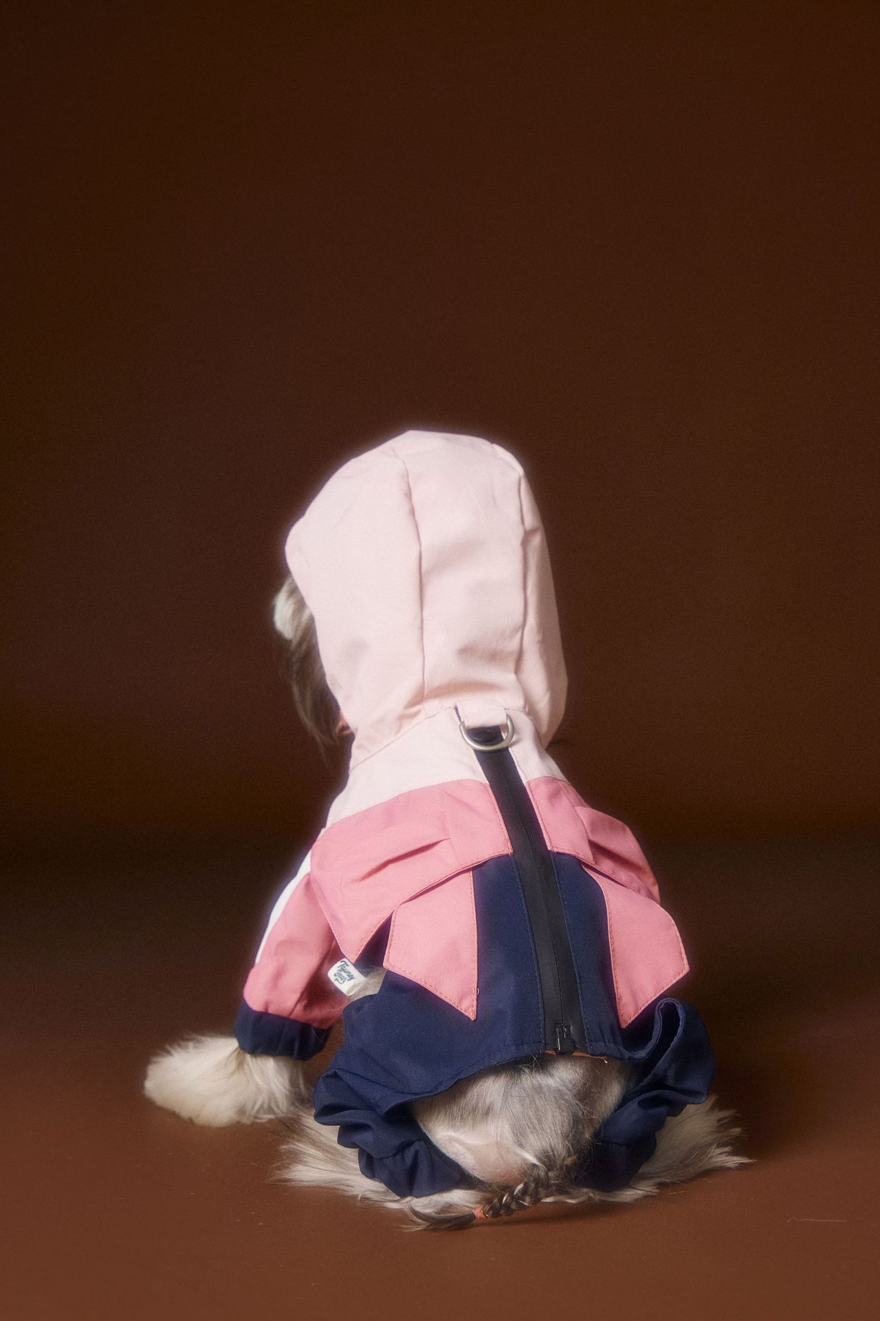 HKM-0217661 Bichon Schnauzer Teddy Four-Legged Sportswear with Traction Rope Buckle, Casual Pet Clothing in Various Sizes