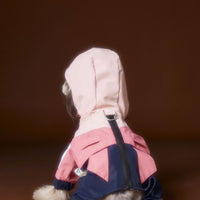 HKM-0217661 Bichon Schnauzer Teddy Four-Legged Sportswear with Traction Rope Buckle, Casual Pet Clothing in Various Sizes