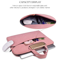HKM-021907 Matte PU Zipper Handbag for Laptops and Travel Essentials