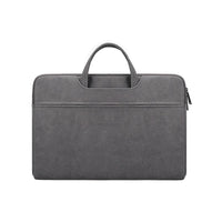 HKM-021907 Matte PU Zipper Handbag for Laptops and Travel Essentials
