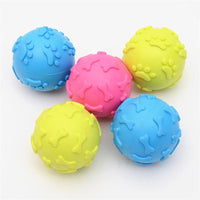 HKM-021971 TPR rubber whistle ball pet toy