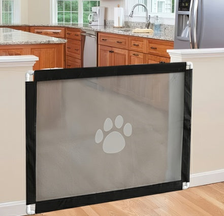 HKM-0220477 Portable Pet Safety Isolation Net for Indoor and Outdoor Use - 80cm x 100cm Reinforced Fiber and Polyethylene Fence