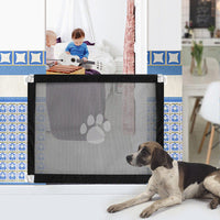 HKM-0220477 Portable Pet Safety Isolation Net for Indoor and Outdoor Use - 80cm x 100cm Reinforced Fiber and Polyethylene Fence