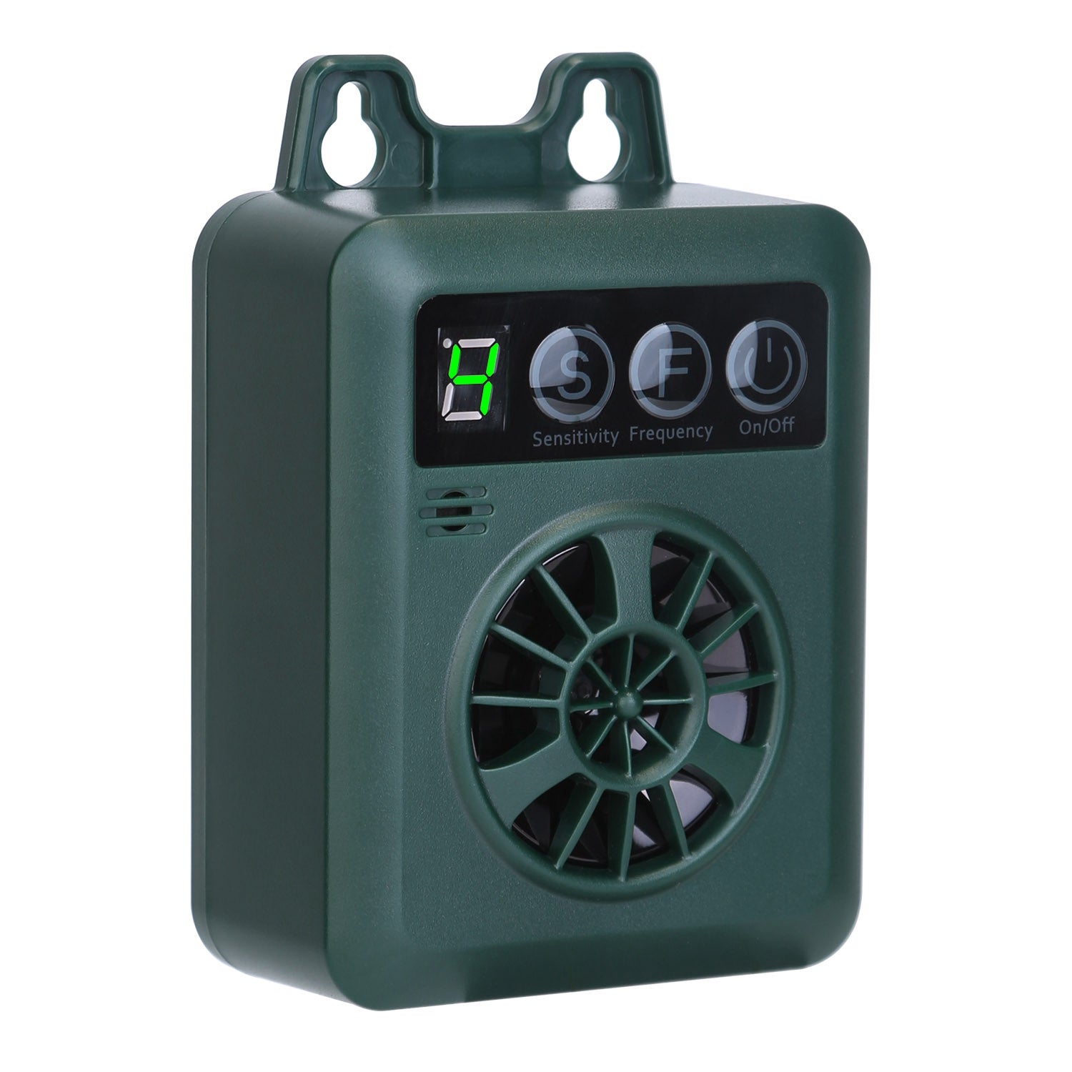 HKM-0222141 Ultrasonic Dog Bark Control Device with Adjustable Frequency and Sensitivity - 49.2 Feet Range