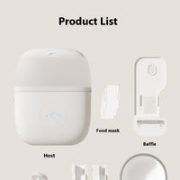 HKM-0222653 Automatic Pet Feeder with Remote Camera for Hamsters and Rabbits - Food Grade Materials, Battery & Plug-In Options