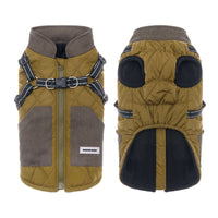 HKM-0223293 Thickened Waterproof Pet Clothing for Small Dogs - Autumn & Winter Wear