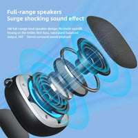 HKM-022355 Portable Wireless Speaker with Bluetooth 5.3, Compact Hifi Design for Sports and Parties