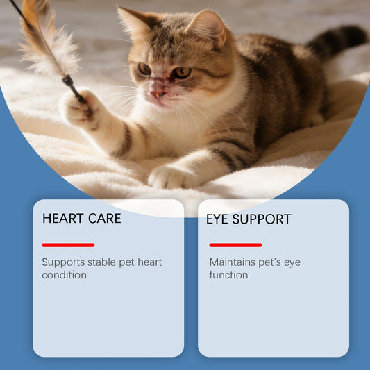 HKM-0224701 Cat Taurine Powder with DHA and Vitamins for Optimal Feline Health