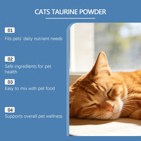 HKM-0224701 Cat Taurine Powder with DHA and Vitamins for Optimal Feline Health
