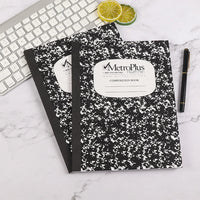 HKM-022483 Custom Printed A5 Academic Composition Notebook with 30 Pages of 80gsm Woodfree Ivory Paper