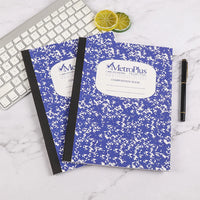 HKM-022483 Custom Printed A5 Academic Composition Notebook with 30 Pages of 80gsm Woodfree Ivory Paper