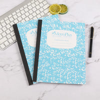HKM-022483 Custom Printed A5 Academic Composition Notebook with 30 Pages of 80gsm Woodfree Ivory Paper