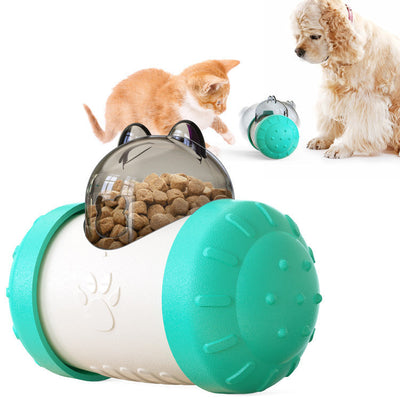 HKM-0225469 Interactive Treat Leaking Toy with Quacking Sound for Dogs and Cats - Fun and Engaging Pet Accessory