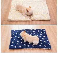 HKM-022547 Cozy Cartoon Lamb Cashmere & Flannel Universal Mat for Pets