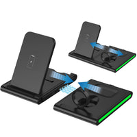 HKM-022547 Detachable Wireless Charging Stand – Fast 9V Output with Indicator Function