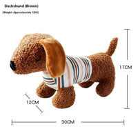 HKM-0227261 Plush Dog Toy for Molar Relief with Bite Resistance and Vocalization
