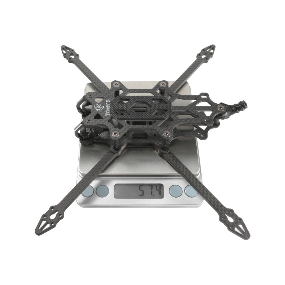 HKM-022739 Tony 5 Sub250 FPV Freestyle Carbon Frame for Drone Enthusiasts, 215mm Wheelbase