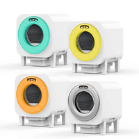 HKM-022803 Fully Automatic Smart Cat Litter Tray with 20L Capacity, Air Purification, WiFi App Access, Eco-Friendly Design