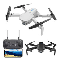 HKM-022867 Remote-Controlled E88 Drone with Dual Cameras and Extra Batteries