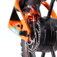 HKM-022931 Children's 16-Inch Electric Balance Bike with 250W Brushless Motor, Disc Brakes, and Adjustable Saddle