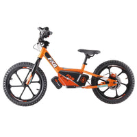 HKM-022931 Children's 16-Inch Electric Balance Bike with 250W Brushless Motor, Disc Brakes, and Adjustable Saddle