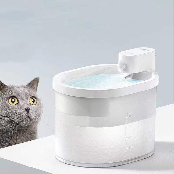 HKM-0230461 Intelligent Detachable Water Dispenser for Cats with Filter Element and USB Charging Cable