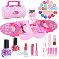 HKM-023187 Kids Pretend Makeup Toy Set - Water-soluble Cosmetics for Creative Play, Ages 2-13