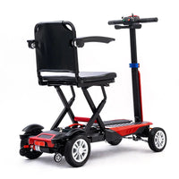 HKM-023379 Lightweight Aluminum Frame Mobility Scooter with Brushless Motors, Easy Folding Design for Seniors