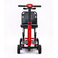 HKM-023379 Lightweight Aluminum Frame Mobility Scooter with Brushless Motors, Easy Folding Design for Seniors