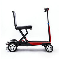 HKM-023379 Lightweight Aluminum Frame Mobility Scooter with Brushless Motors, Easy Folding Design for Seniors