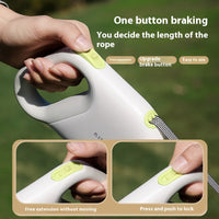 HKM-0234173 Retractable Pet Leash with Handheld Control - 3m, 5m, 8m Options Available