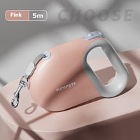 HKM-0234173 Retractable Pet Leash with Handheld Control - 3m, 5m, 8m Options Available